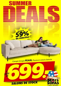 Seats and Sofas couverture de brochure
