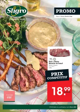 Sligro couverture de brochure