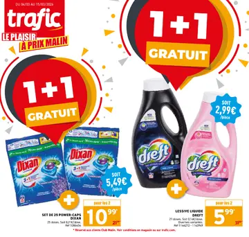 Trafic couverture de brochure