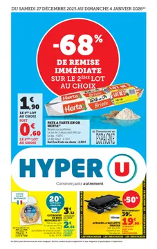 Hyper U couverture de brochure