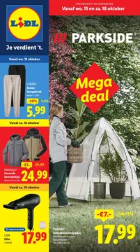 Lidl folder voorblad
