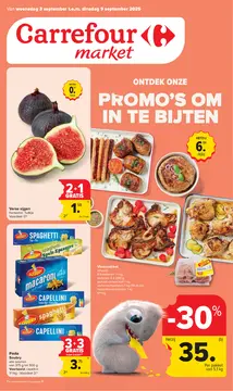 Carrefour Market folder voorblad