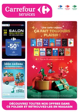 Carrefour couverture de brochure