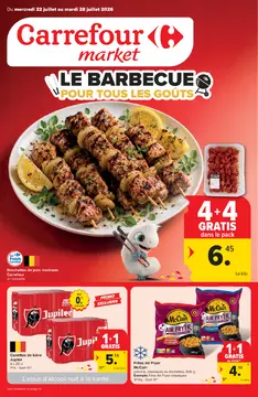 Carrefour Market couverture de brochure