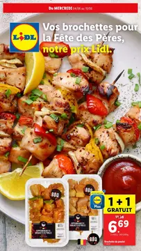 Lidl couverture de brochure