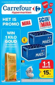 Carrefour folder voorblad