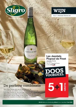 Sligro folder voorblad