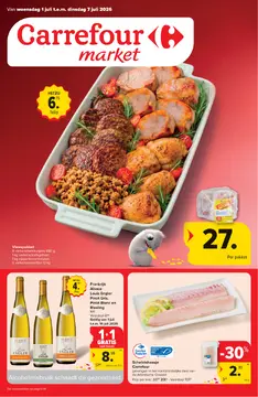 Carrefour Market folder voorblad