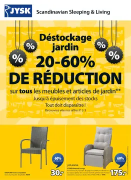 JYSK couverture de brochure