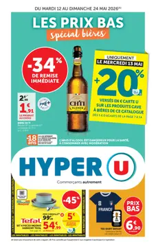 Hyper U couverture de brochure