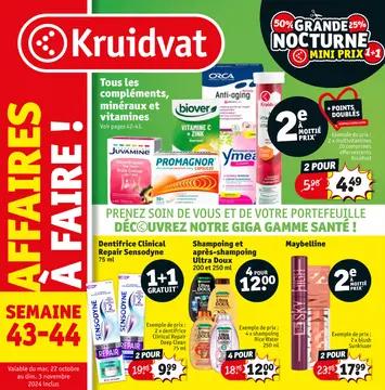 Kruidvat couverture de brochure