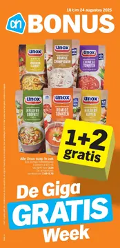 Albert Heijn folder voorblad