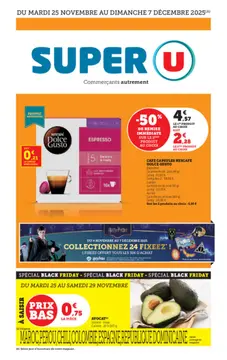 Super U couverture de brochure