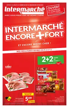 Intermarché couverture de brochure