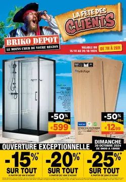 Briko Depot couverture de brochure