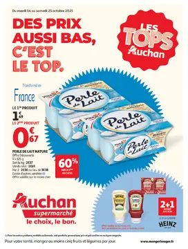 Auchan couverture de brochure