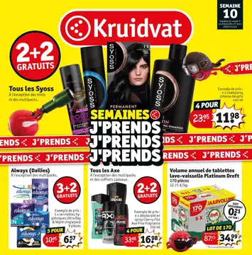 Kruidvat couverture de brochure