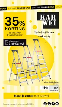 Karwei folder voorblad