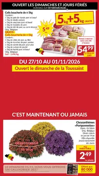 Intermarché couverture de brochure