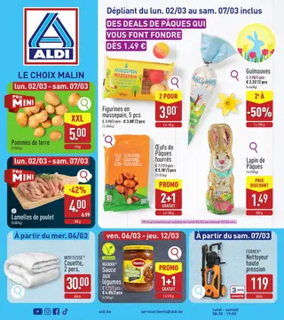 ALDI couverture de brochure