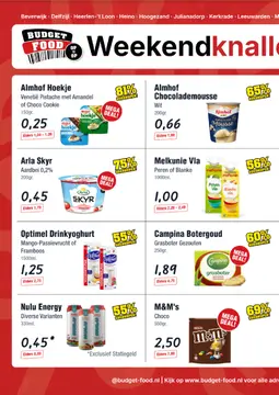 Budget Food folder voorblad