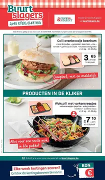 Buurtslagers folder voorblad