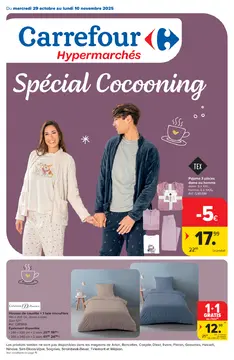 Carrefour couverture de brochure