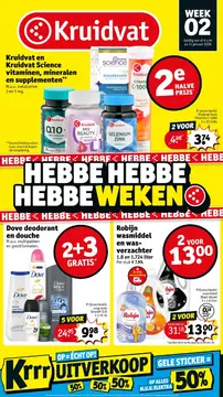 Kruidvat folder voorblad