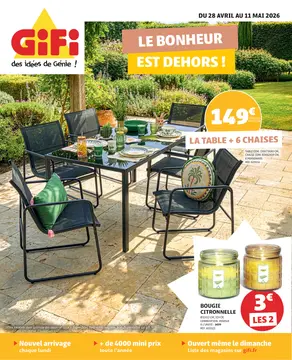 GIFI couverture de brochure