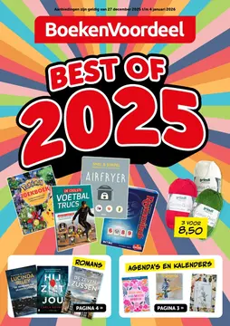 BoekenVoordeel folder voorblad