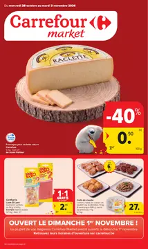 Carrefour Market  couverture de brochure