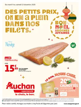 Auchan Roncq folder voorblad