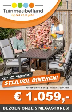 Tuinmeubelland folder voorblad