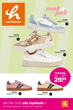 VanHaren Schoenen folder voorblad