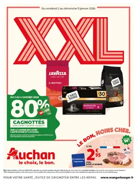 Auchan couverture de brochure