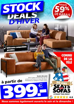 Seats and Sofas couverture de brochure