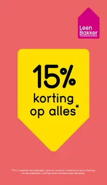 Leen Bakker folder voorblad
