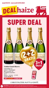 Delhaize couverture de brochure