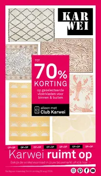 Karwei folder voorblad