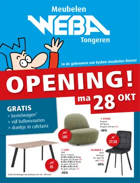 WEBA folder voorblad