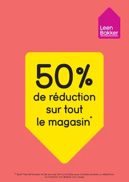 Leen Bakker couverture de brochure