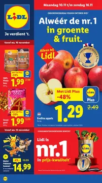 Lidl folder voorblad