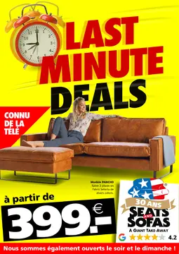 Seats and Sofas couverture de brochure