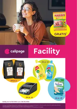 Calipage folder voorblad