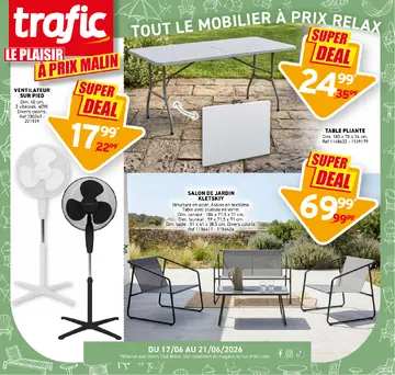 Trafic couverture de brochure