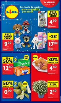 Lidl couverture de brochure