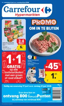 Carrefour folder voorblad