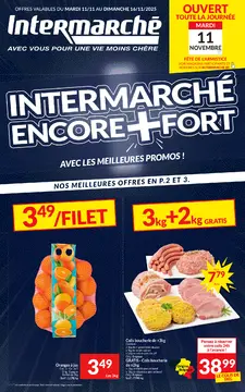 Intermarché couverture de brochure
