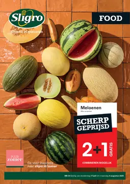 Sligro folder voorblad