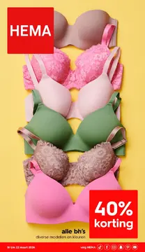 HEMA folder voorblad